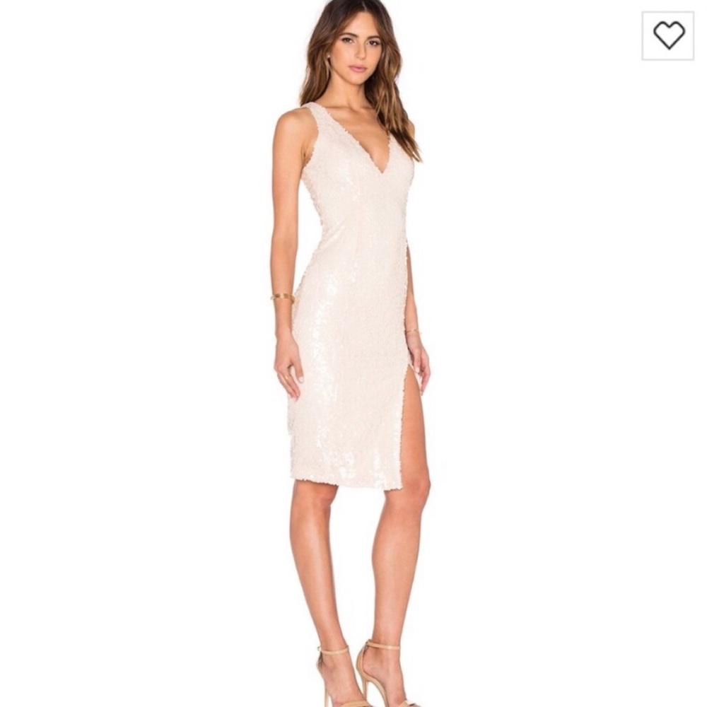 Jay Godfrey Marin Dress: Sequin Blush